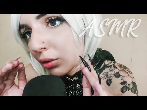 ASMR Soft Hand Movements & Mouth Sounds