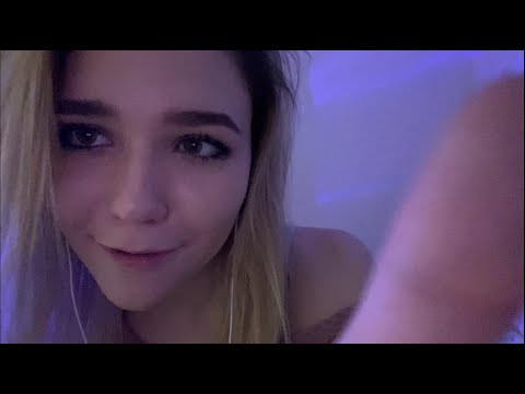 ASMR Positive Affirmations *close up, hand movements, personal attention*