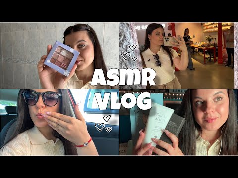 ASMR vlog arréglate conmigo para ir a un evento + mini unboxing skincare ♡