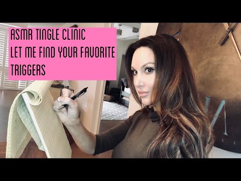 ASMR tingle clinic. Let me find your favorite triggers