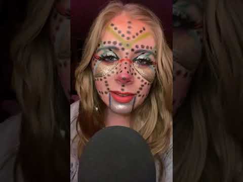 [ASMR] #Shorts-Doing Your Halloween Makeup Pt. 1