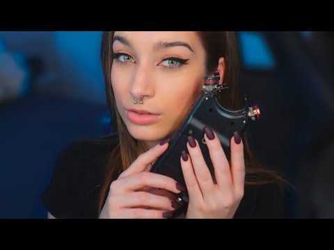 ASMR | SLOW AND SENSITIVE TAPPING AND MOUTH SOUNDS WITH TASCAM