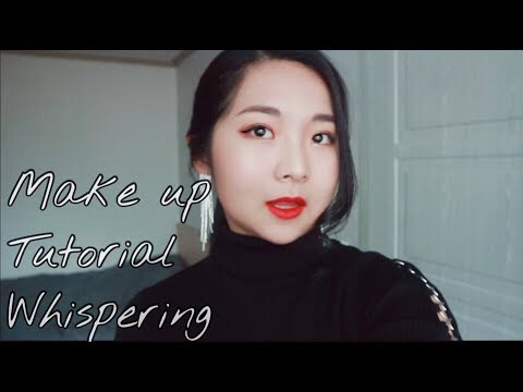[한국어 Korean ASMR] 톡톡톡! 공연가기 전 메이크업 같이해요 (위스퍼링) 😘 Make up tutorial (Whispering)