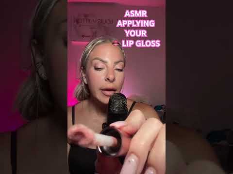 ASMR Applying Your Lipgloss #asmr
