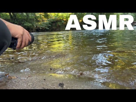ASMR - 15 MINUTES OF RIVER WATER TRIGGERS