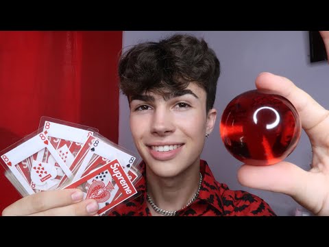 ASMR- Putting You To Sleep Using Only RED Triggers ￼❤️