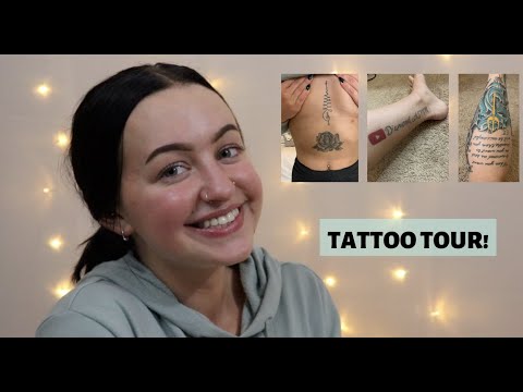 [ASMR] My Tattoos & Their Meanings