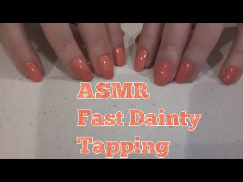 ASMR Fast Dainty Tapping(No Talking)Lo-fi