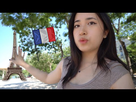 ASMR in front of the EIFFEL TOWER 🇫🇷 (public)