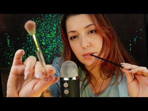 ASMR Spoolie Nibbling ✨ Face Examination ✨ Mouth Sounds