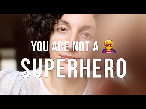 You are not a superhero 🦸 (watch this if you are an EMPATH) soft spoken ASMR