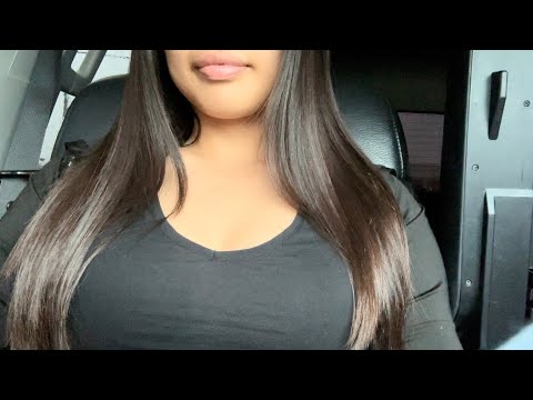 ASMR in the car. Tapping and scratching (no talking) for 10 mins