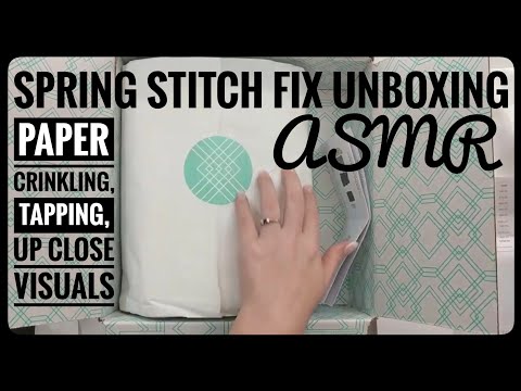 Spring Stitch Fix Unboxing ASMR