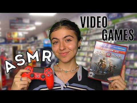 ASMR || shopping for video games
