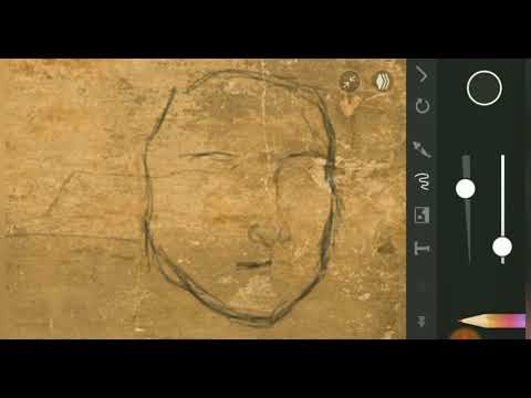 Drawing on my phone and mouth sounds ASMR