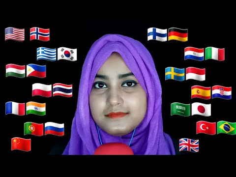 ASMR ~ How To Say "Achieve Your Goals" In Different Languages