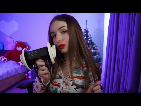 ASMR EAR LICKING, KISSES AND MOUTH SOUNDS