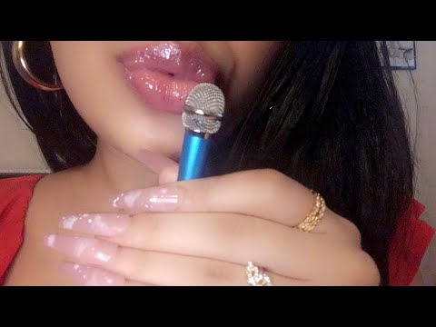 ASMR~ Intense WET Mouth Sounds with Mini Microphone 🎤 (no talking)