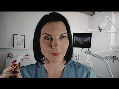 ASMR Dental Exam for a Nervous Patient (dentist roleplay, gloves and mask, gentle checkup)