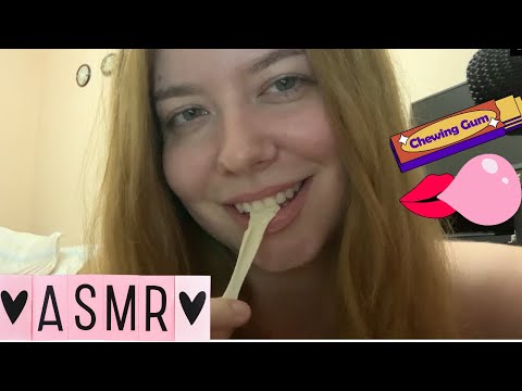 ASMR | Chewing Gum 💦💋| Eating Sounds