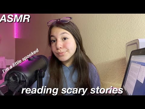 ASMR Reading Scary Stories