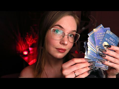 OPEN YOUR HEART 🌜 Cards, Affirmations, UpClose Whisper, Fluffy Mic ASMR