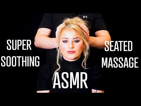[ASMR] Super Soothing Seated Massage [No Talking]