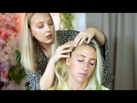 ASMR Real Person Scalp Massage with Reiki & Gentle Energy Healing