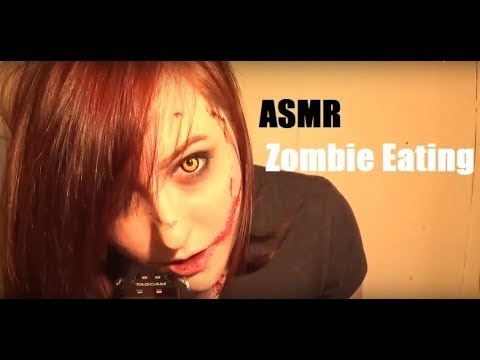 ASMR Zombie Eating (Ear Eating, Mouth Sounds)