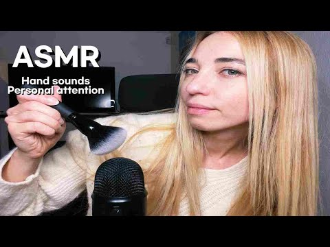 ASMR Hand Sounds and Personal Attention