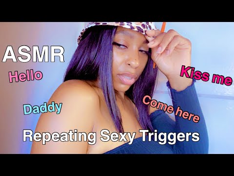 ASMR | Up Close Repeating Sleepy Sexy Triggers For Tingles✨