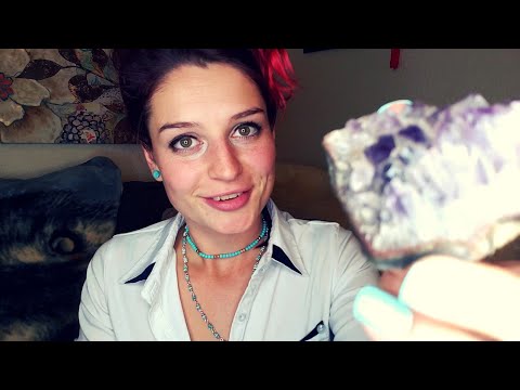 ASMR | Crystals for Therapy and Relaxation - Soft Spoken - Spirit and Healing Advice