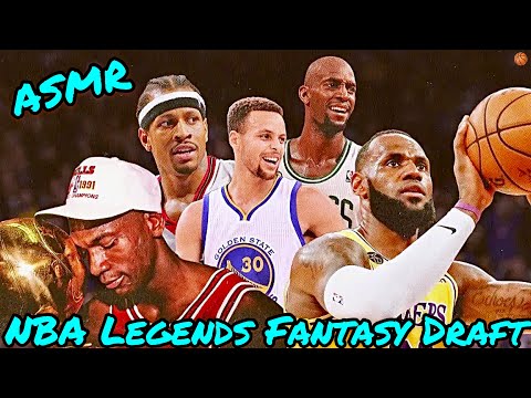 Ultimate NBA Legends Fantasy Draft 🏀 (ASMR) Whispering w/ Basketball Tapping