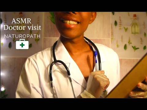 ASMR RP🌿 DOCTOR CHECK UP_NATUROPATH🌿 VISIT Part 1