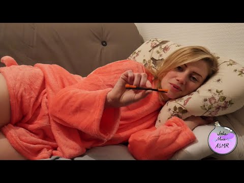 ASMR - Just Relaxing  with you. Gentle Ear triggers