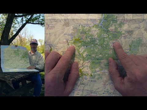 Western to West Central Pennsylvania Map of Outdoor Recreation (ASMR)