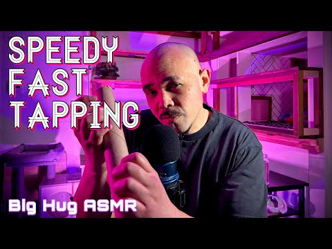 Fast Tapping ASMR, Cardboard sounds + Breathy whispers for easy tingles 😌😴