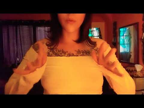 (( ASMR )) close up hand movements. fast and slow.