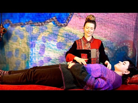 ASMR Reiki | Real Person Energy Healing Session (soft spoken, guided visualization, relaxing music)