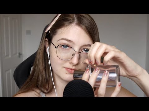 ASMR Glass Tapping Sounds (No Talking)