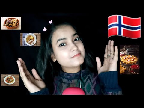 ASMR Whispering Norway Traditional Food Names Trigger (ASMR Norway)