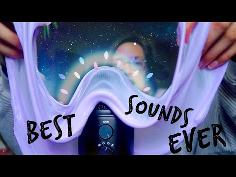 BEST SLIME SOUNDS EVER - SLIME IN YOUR EARS ASMR