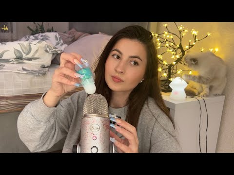 Asmr 100 Tingly Triggers in 10 Minutes for sleep and Relax 😴NO TALKING ASMR 🫢
