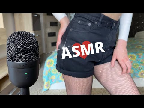 ASMR Hot Tights Scratching | Skin Scratching, Fabric Sounds & Tapping