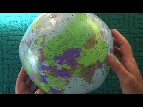 ASMR - World Weather Report - Australian Accent - Chewing Gum & Whispering Capital Cities Weather
