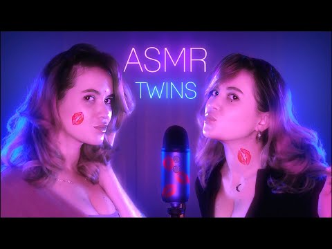 ASMR * TWINS KISSES * NO TALKING * 100% TINGLES AND RELAXATION