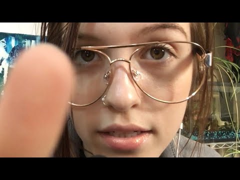 ASMR PERSONAL ATTENTION / SEMI-INAUDIBLE FACE EXAM