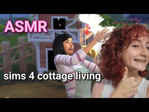 ASMR// sims 4 cottage living part2