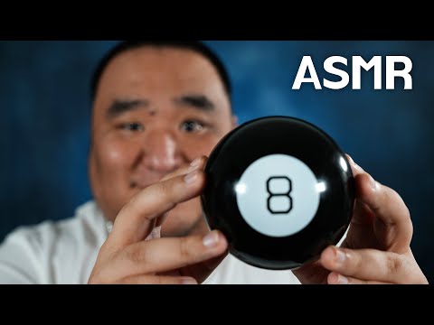 ASMR | MAGIC 8 BALL 🎱 - Ask ANYTHING! (Tapping and Shaking)