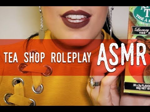 ASMR ita - Tea Shop Roleplay ☕️ (Soft Spoken, Gentle Tapping...)